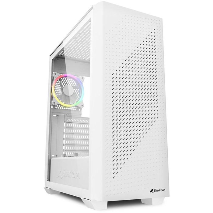 Sharkoon VS9 RGB White - Caja de PC Midi Torre 0 Sharkoon VS9 RGB White - Caja de PC Midi Torre 0