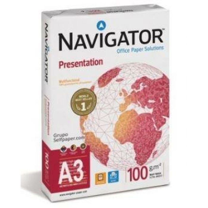 Papel para Imprimir Navigator A3 Blanco (4 Unidades) 1 Papel para Imprimir Navigator A3 Blanco (4 Unidades) 1