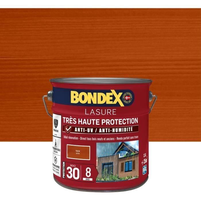 tinte para madera de muy alta protección 8 años teca 2,5L Bondex tinte para madera de muy alta protección 8 años teca 2,5L Bondex