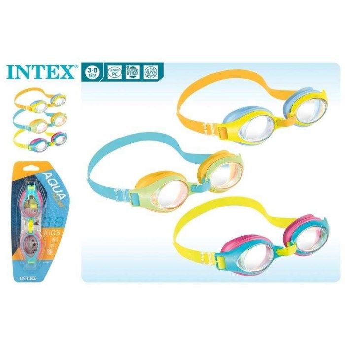 Intex Gafas de Natación junior para niños 3-8 años - modelos surtidos de plástico 9 Intex Gafas de Natación junior para niños 3-8 años - modelos surtidos de plástico 9