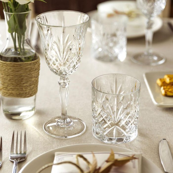 Rcr Cristalleria IT Copa Melodia 270 Ml Cristal Eco-glass (6 Unidades) Medidas: d.87 mm; h.202 mm 1