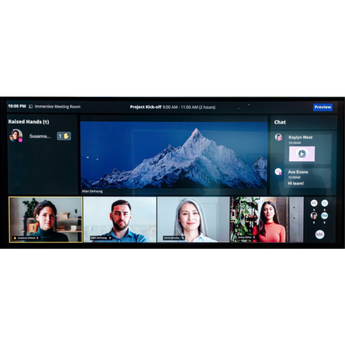 MAXHUB UW105NA pantalla de señalización Pantalla plana para señalización digital 2,67 m (105") LCD Wifi 5K Ultra HD Negro MAXHUB UW105NA pantalla de señalización Pantalla plana para señalización digital 2,67 m (105") LCD Wifi 5K Ultra HD Negro