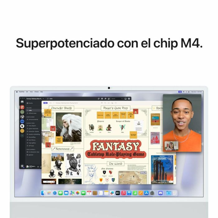 Apple iMac All in One - Pantalla Retina 4.5K 24", Procesador Apple M4, 16GB RAM, 256GB SSD, macOS Sequoia 9 Apple iMac All in One - Pantalla Retina 4.5K 24", Procesador Apple M4, 16GB RAM, 256GB SSD, macOS Sequoia 9