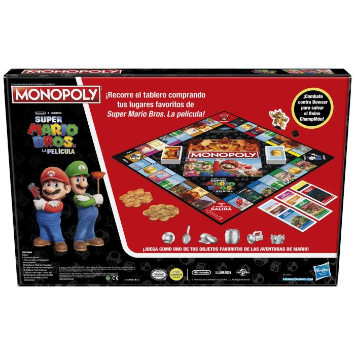 Monopoly Super Mario Movie F6818 Hasbro Gaming 2 Monopoly Super Mario Movie F6818 Hasbro Gaming 2