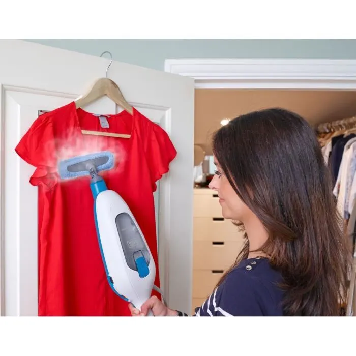 Black + Decker FSMH13E10-QW Trapeador a Vapor con Limpiador de Manos 1300W y 10 Accesorios 4