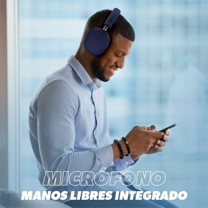 Auriculares Bluetooth con Micrófono T'NB BOUNCE Azul oscuro 2 Auriculares Bluetooth con Micrófono T'NB BOUNCE Azul oscuro 2
