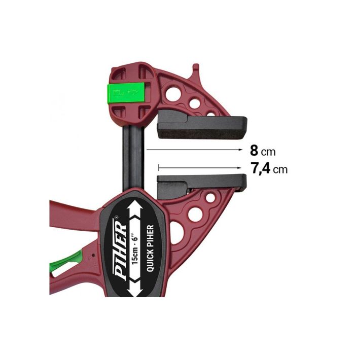 Piher Sargento Quick 45cm Extra Ref. 52645 - Reversible, Máx. 150kg, Ligero 1