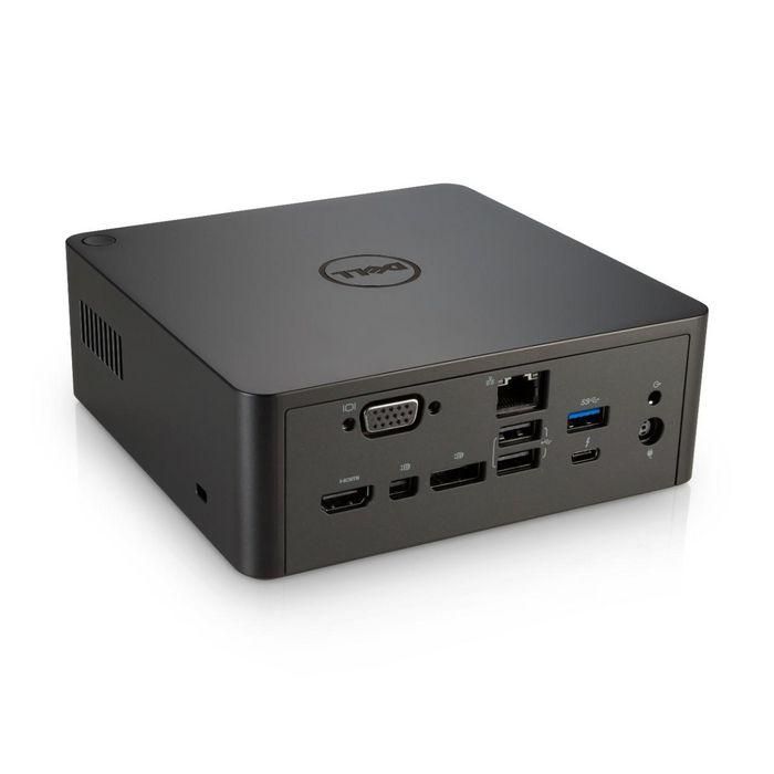 Dell TB16 Docking Station 240W, 2x USB 2.0, 3x USB 3.0, Gigabit Ethernet, 1x Thunderbolt 3 para Notebooks Dell XPS y Precision 1