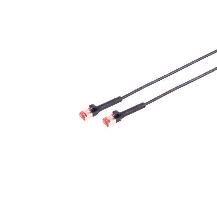 Lanview Cable de Parcheo CAT6A U/FTP 3m Negro con Conector Flexible y Libre de Halógenos (LSZH)