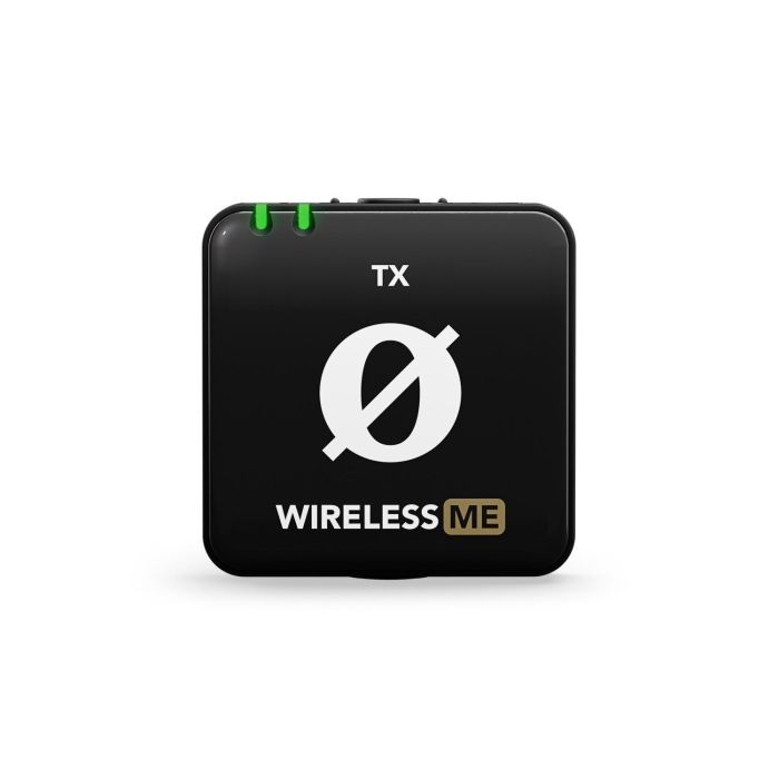 RODE Wireless Me Tx Transmisor Inalámbrico Serie IV 2,4 GHz hasta 100m con GainAssist y Micrófono Omnidireccional Integrado