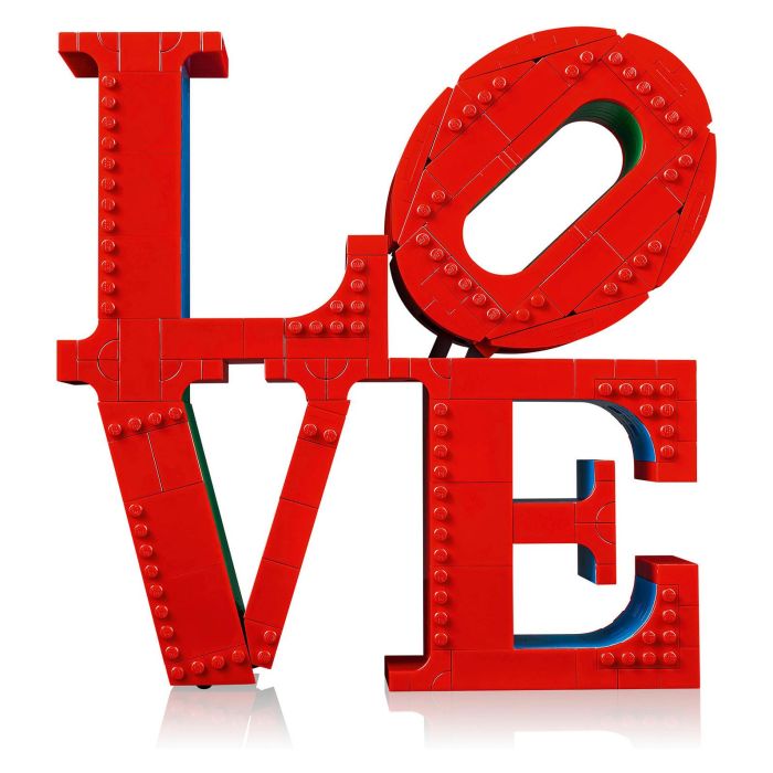 LEGO 31214 Art LOVE Set de Construcción para Adultos - Decoración y Regalo para Parejas LEGO 31214 Art LOVE Set de Construcción para Adultos - Decoración y Regalo para Parejas