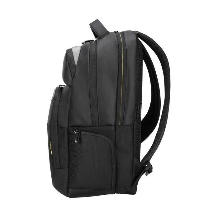 Targus Citygear Mochila para Portátil hasta 17.3 pulgadas, Resistente, Protección Dome, Compartimentos Tablet, Ergonómica, Negra 7 Targus Citygear Mochila para Portátil hasta 17.3 pulgadas, Resistente, Protección Dome, Compartimentos Tablet, Ergonómica, Negra 7