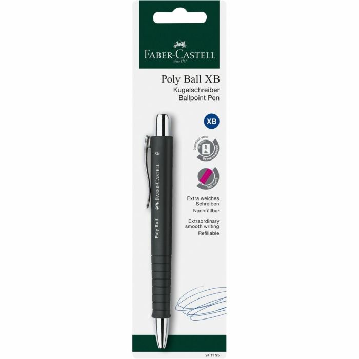 Faber Castell Bolígrafo Poly Ball Xb Recargable Tendencia Rosa Blister 4 Faber Castell Bolígrafo Poly Ball Xb Recargable Tendencia Rosa Blister 4