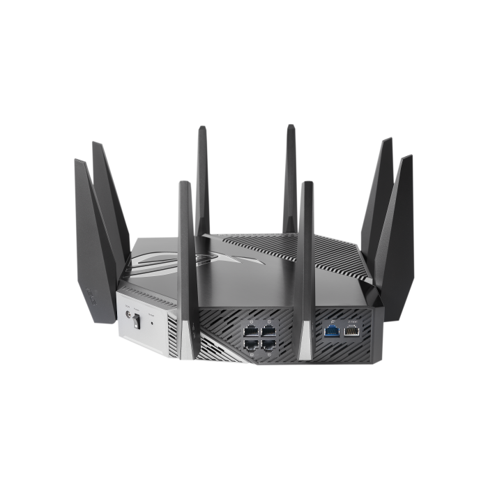 ASUS GT-AXE11000 Router Inalámbrico Gigabit Ethernet Tribanda (2.4/5/6 GHz) Wi-Fi 6 (802.11ax) Negro 6 ASUS GT-AXE11000 Router Inalámbrico Gigabit Ethernet Tribanda (2.4/5/6 GHz) Wi-Fi 6 (802.11ax) Negro 6