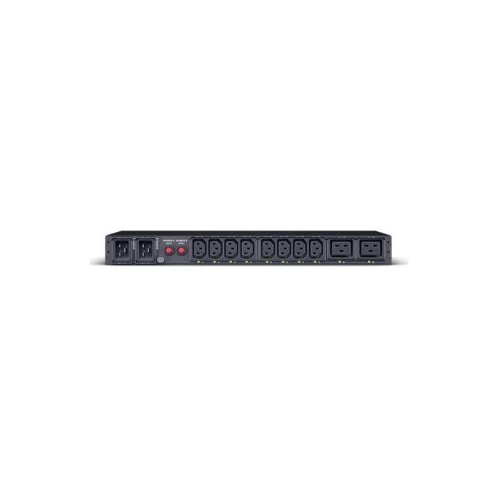 Cyberpower Unidad de Distribución de Energía PDU44005 Rack 1U 16A 8x IEC C13 2x IEC C19 1