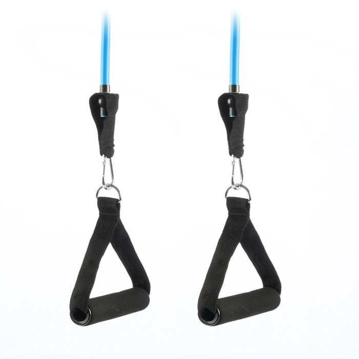 Set de Bandas de Resistencia con Accesorios y Guía de Ejercicios Tribainer InnovaGoods 3 Unidades 3