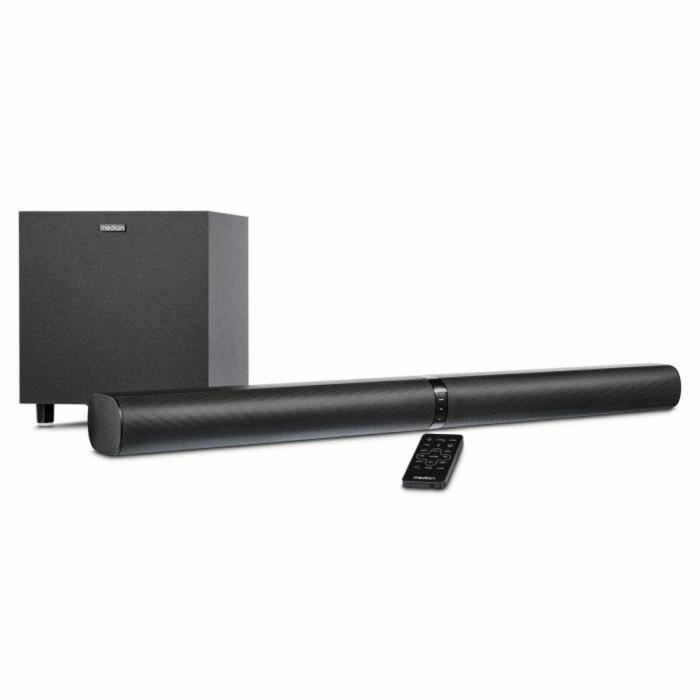 Medion MED1717419533795 Barra de sonido 2.1 - 2x30W RMS + Subwoofer Inalámbrico 60W RMS