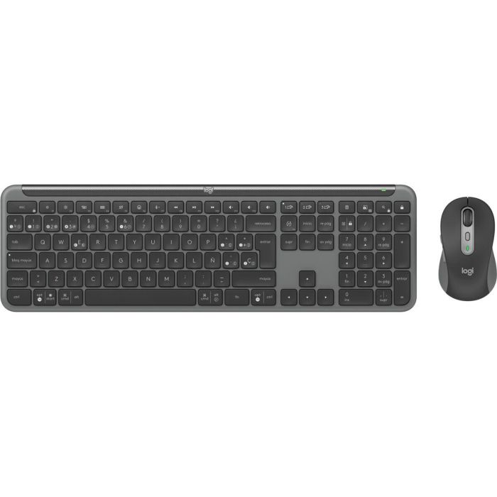 Teclado y Ratón Logitech MK950 Grafito Qwerty Español 5