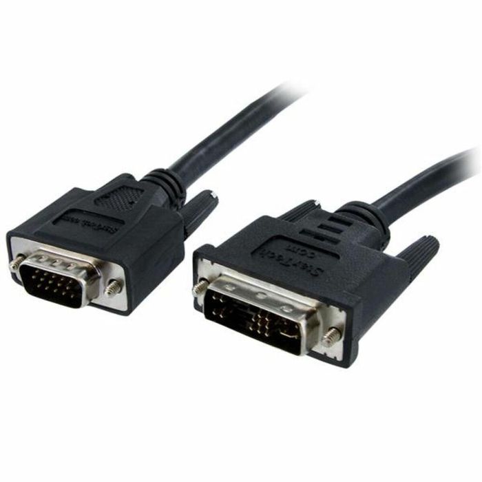 Adaptador VGA a DVI Startech DVIVGAMM2M (2 m) Negro