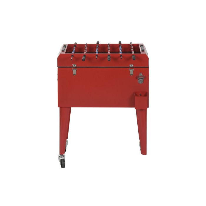 DKD Home Decor Nevera Futbolin Rojo 59 x 95 x 71 cm