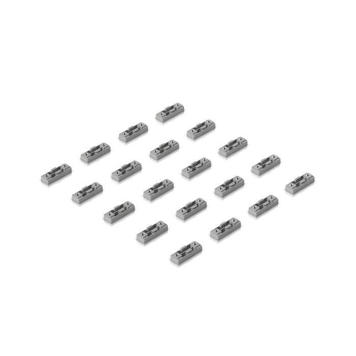 Ubiquiti Insertos Snap-in para Rack 1U con Dos Tuercas Enjauladas de Alineación Vertical, Pack 20 Unidades 6