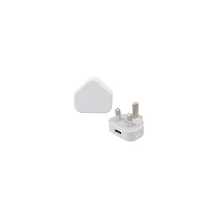eSTUFF Home Charger USB-A 2.4A 12W, UK Plug - White eSTUFF Home Charger USB-A 2.4A 12W, UK Plug - White