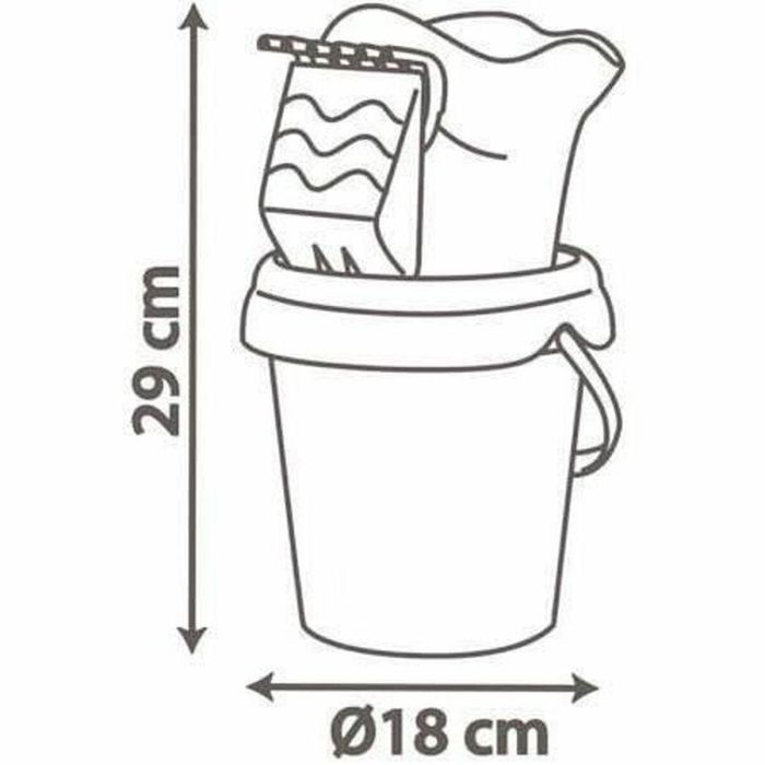 Regadera Smoby Spidey Bucket MM Garni Plástico 1