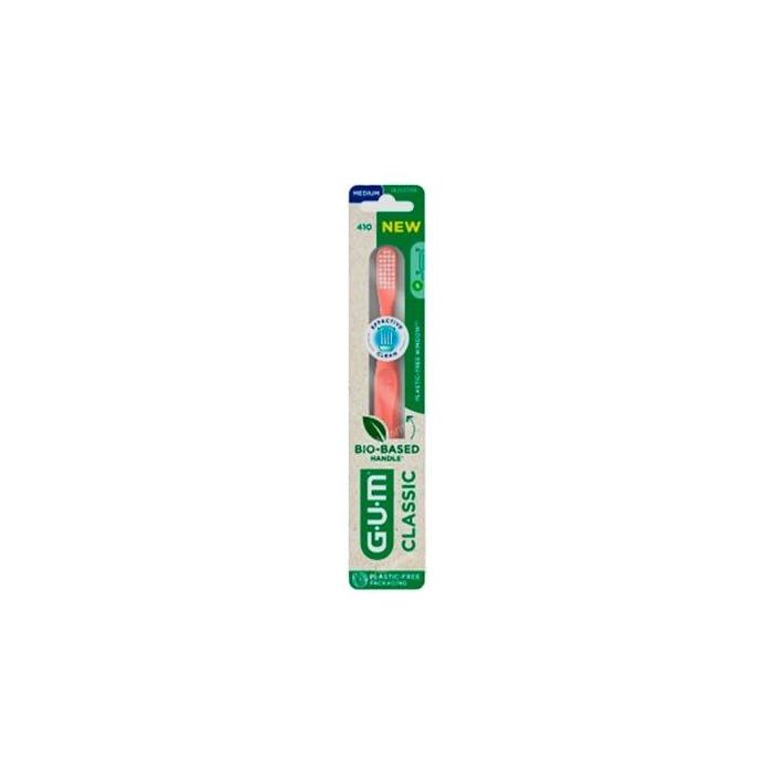 GUM Cepillo Dental 410 Adulto Compacto Medio