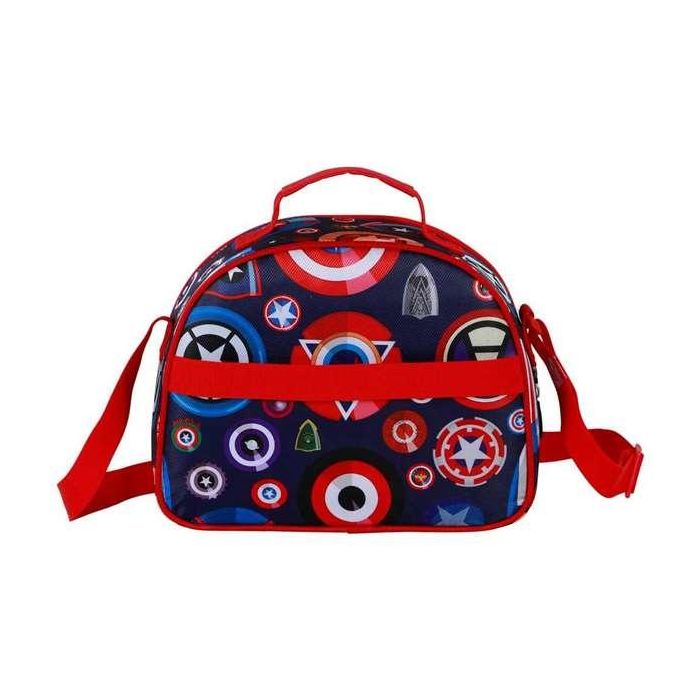 Karactermania Bolsa Portamerienda 3D Capitán América Patriot 25,5 x10 x20 cm 3