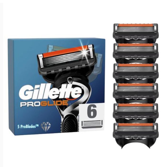 Gillette Proglides cuchillas pack cabezales 6un Gillette Proglides cuchillas pack cabezales 6un