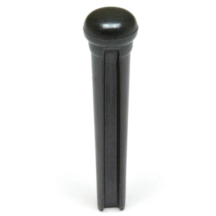 Graphtech Tusq Bridge Pins No Dot - Black (6 Pcs)