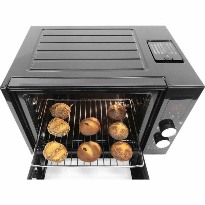Mini horno - BEKO - BMF30QVB - 30 L - Multifunción - Calor agitado - Pantalla LED - 7 funciones - Negro 3 Mini horno - BEKO - BMF30QVB - 30 L - Multifunción - Calor agitado - Pantalla LED - 7 funciones - Negro 3