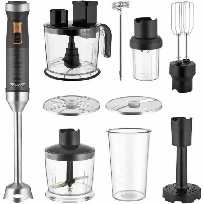 Batidora de Mano Sencor SHB6552BK Negro 1500 W 5 Batidora de Mano Sencor SHB6552BK Negro 1500 W 5