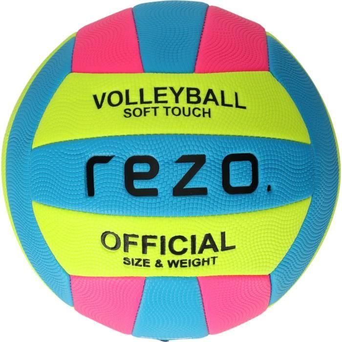 Voleibol - REZO - PVC - Contraste bicolor - Resistente y ligero Voleibol - REZO - PVC - Contraste bicolor - Resistente y ligero