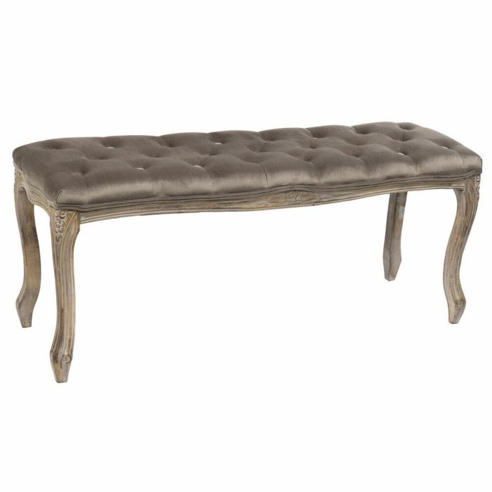 Descalzadora Tradicional DKD Home Decor Gris Oscuro Natural 38 x 48 x 112 cm 1