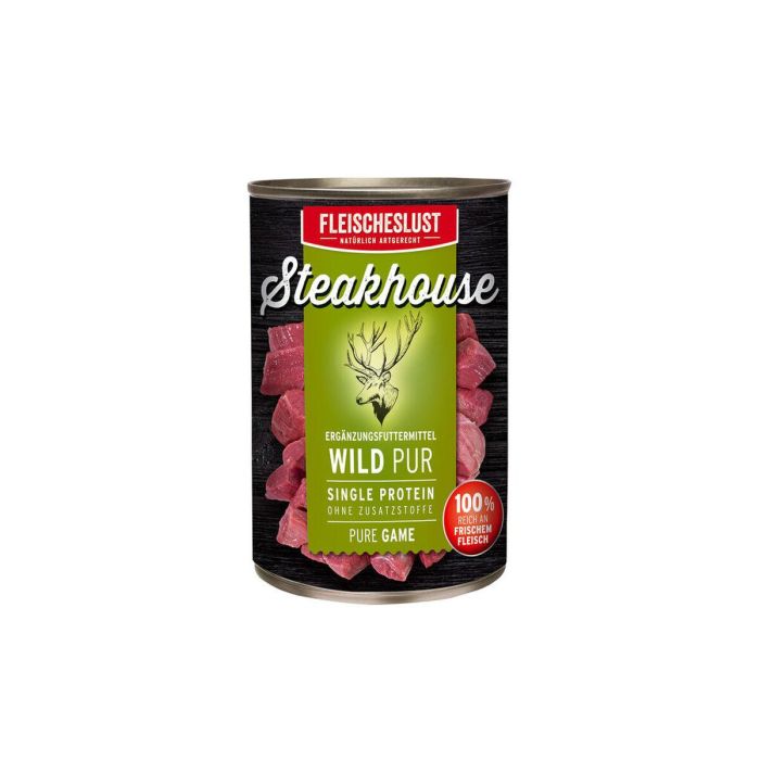 Comida húmeda Fleischeslust Pure 800 gr Ciervo 0 Comida húmeda Fleischeslust Pure 800 gr Ciervo 0