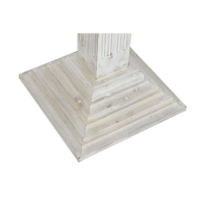 Lampara Pie Tradicional DKD Home Decor Blanco 42 x 200 x 42 cm 6