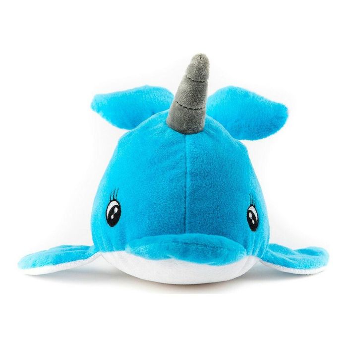 Gloria Peluche para Perro Nuka Narval con Squeaker, Textura Blanda Azul. Juguete Interactivo, Estimulante del Juego y la Curiosidad 3 Gloria Peluche para Perro Nuka Narval con Squeaker, Textura Blanda Azul. Juguete Interactivo, Estimulante del Juego y la Curiosidad 3