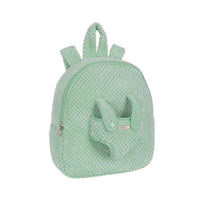 Mochila Safta Preescolar Osito Extraible Verde 75x230x270 mm 1 Mochila Safta Preescolar Osito Extraible Verde 75x230x270 mm 1