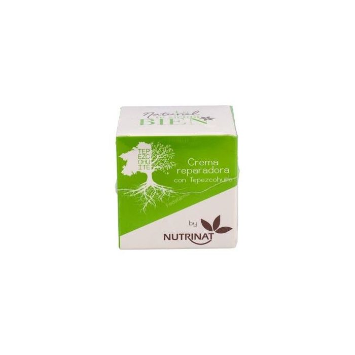 NUTRINAT Crema Reparadora con Tepezcohuite, Hidratante y Nutritiva para Piel Luminosa y Firmeza, 50ml