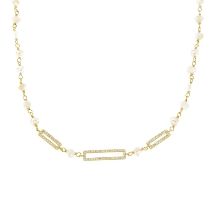 Collar Mujer New Bling 9NB-PRL11A Dorado Collar Mujer New Bling 9NB-PRL11A Dorado