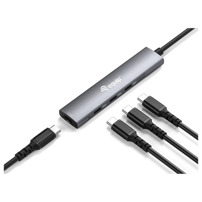 Equip Hub USB Tipo C 4 Puertos USB 3.2 Gen 1 5 Gb/s 128963 2 Equip Hub USB Tipo C 4 Puertos USB 3.2 Gen 1 5 Gb/s 128963 2