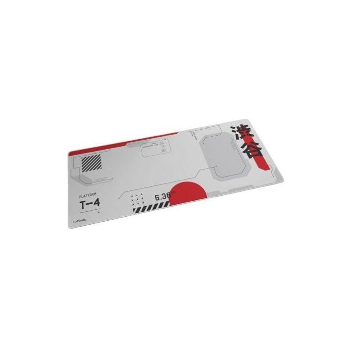 Alfombrilla Trust Gaming GXT 759 XXL/ 3 x 400 x 900mm/ Blanca 2