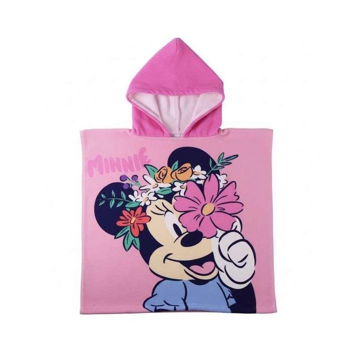 Cerdá Poncho Microfibra Minnie 55x77x1 cm Cerdá Poncho Microfibra Minnie 55x77x1 cm