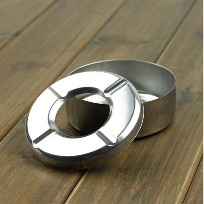 Confortime Cenicero Agua Acero 9.5 cm 3