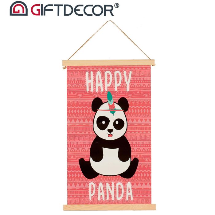 Giftdecor Lienzo Pergamino Panda Surtidos 33x54 cm (Set de 24) 2