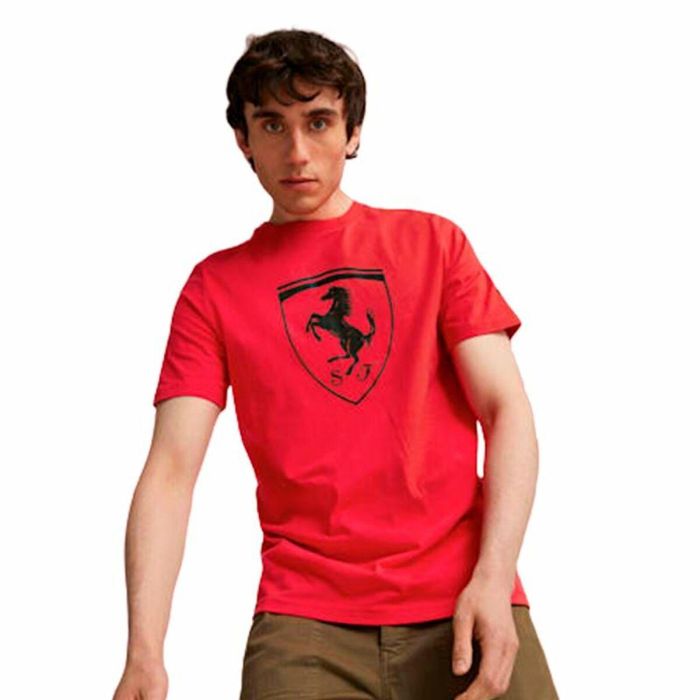 Camiseta de Manga Corta Hombre Puma Ferrari Race Tonal B Rojo 2 Camiseta de Manga Corta Hombre Puma Ferrari Race Tonal B Rojo 2