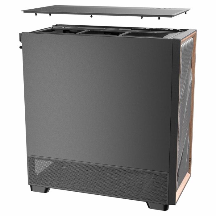 ANTEC FLUX SE Midi Tower para PC, Negro y Madera 13