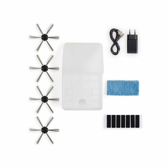 Livoo Aspiradora Robot DOH135N - 800 Pa - 70 min - 67 dB - 500 mL - Negro 1 Livoo Aspiradora Robot DOH135N - 800 Pa - 70 min - 67 dB - 500 mL - Negro 1