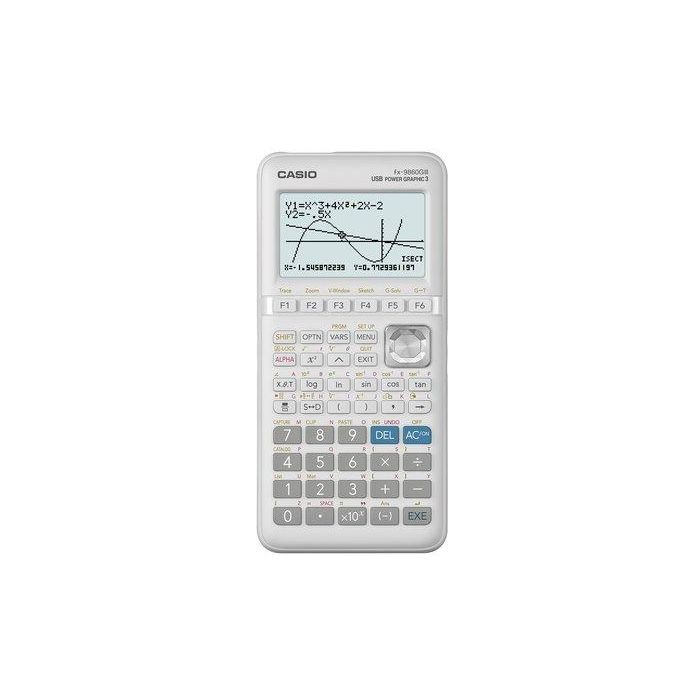 Casio Calculadora Gráfica Fx-9860 griii, 8 Líneas, 21 Dígitos, Pantalla Grande, Gráficos Avanzados